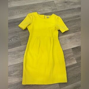 Daniel Cremieux Vibrant Yellow Midi Dress